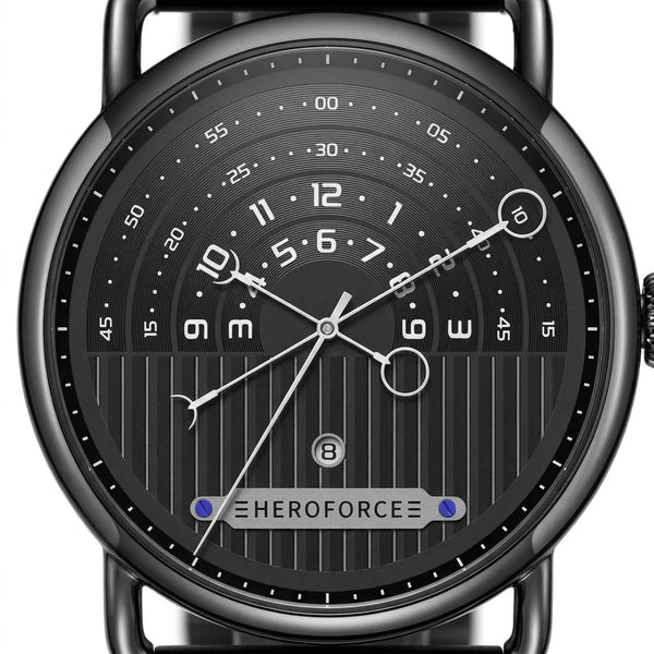 HeroForce 5005B close up, watch dial