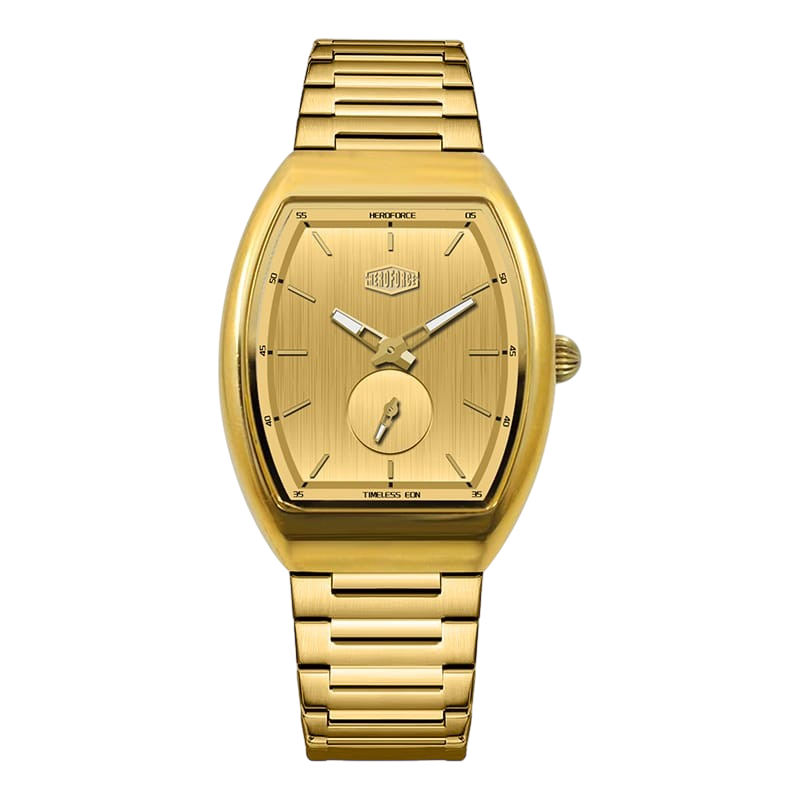 HeroForce 5023 - all gold watch