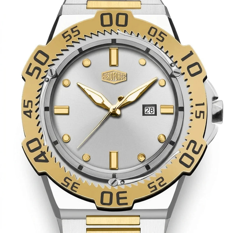 HeroForce 5009 Sport Luxu - luxury dial, crisp, white