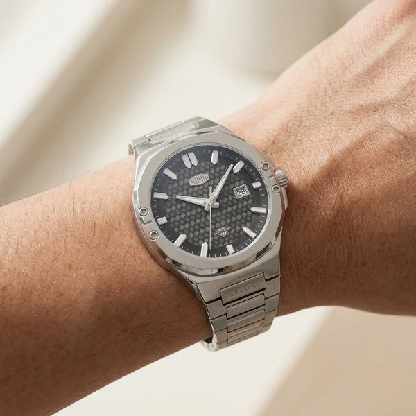 HeroForce 5033S Luxury In - luxury watch, wrist worn, natural light, editorial style