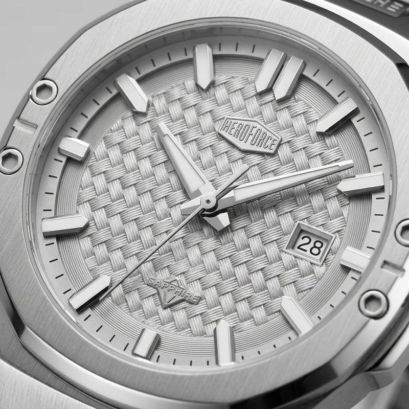 HeroForce 5033S Luxury In - textured dial, industrial, quiet luxury