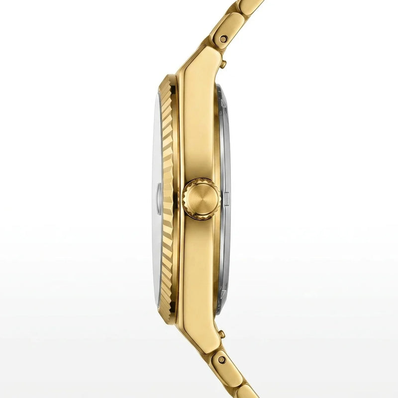 Heroforce 5036 Geometric - luxury watch, side profile, metal case, crown