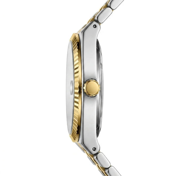 Heroforce 5036 Premium Fe - luxury watch, side profile, steel bracelet