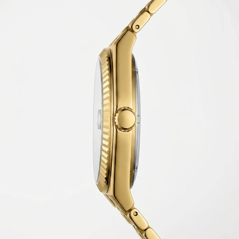 HeroForce 5036 Premium Fe - luxury watch, side profile, metal case, crown detail