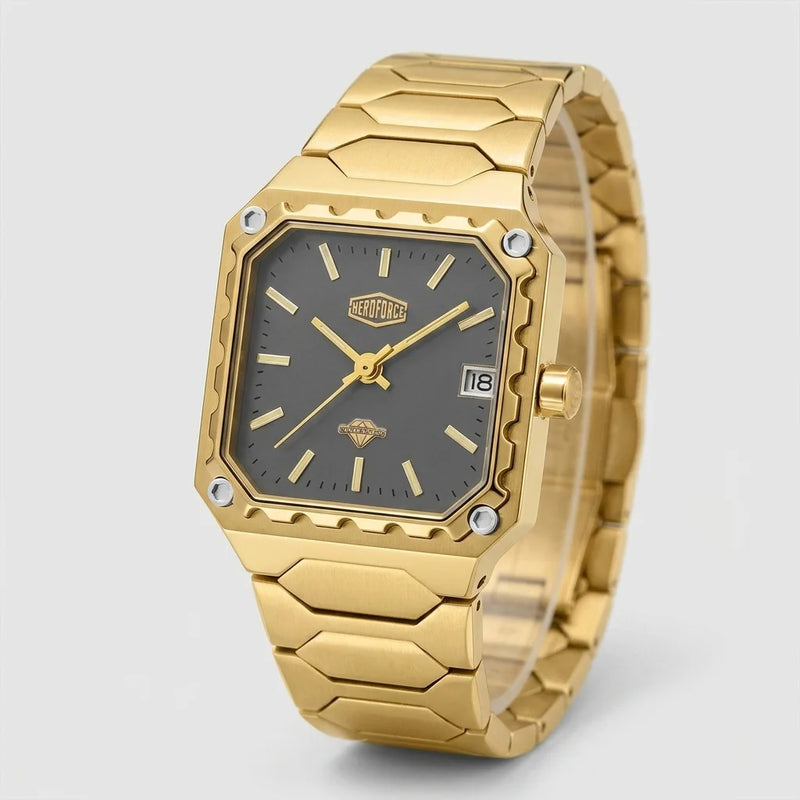 Heroforce 5045 Gold Tone - Premium Elegant Chronograph
