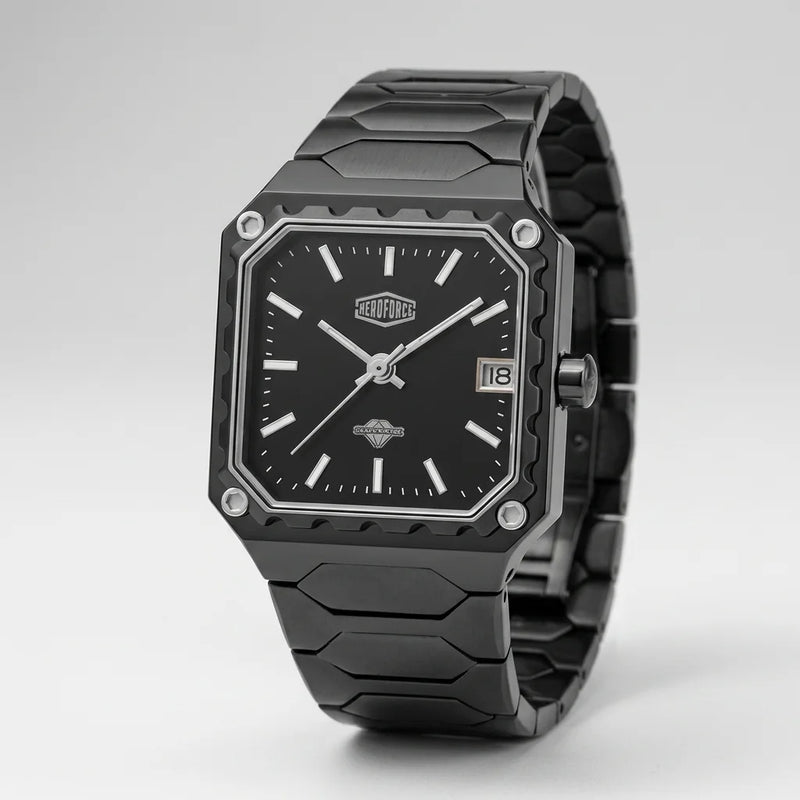Heroforce 5045 Men's Watc - premium steel chronograph