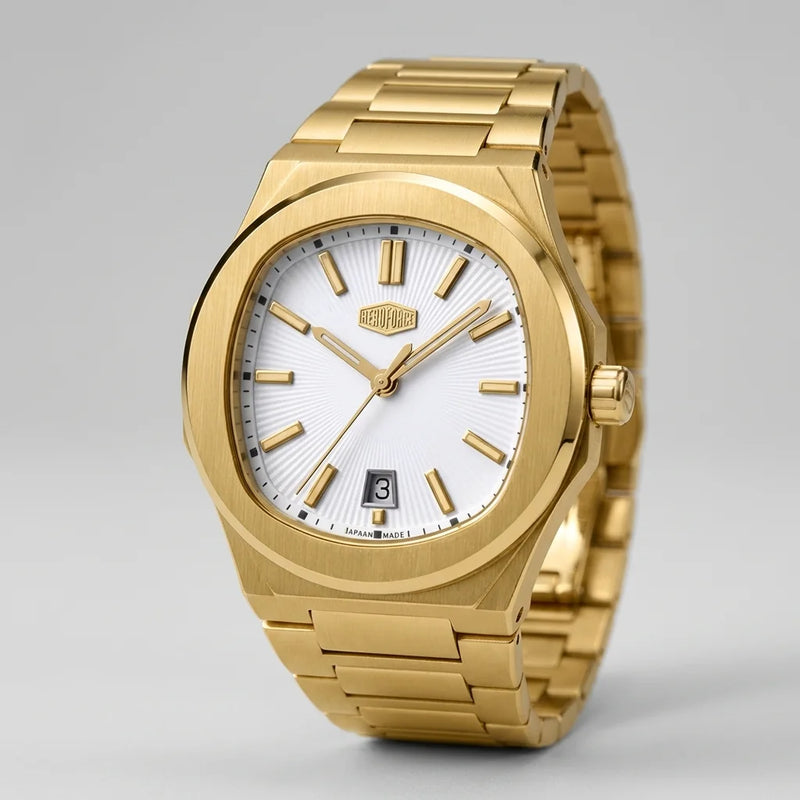 HeroForce 5046 Gold Light - Gold luxury watch