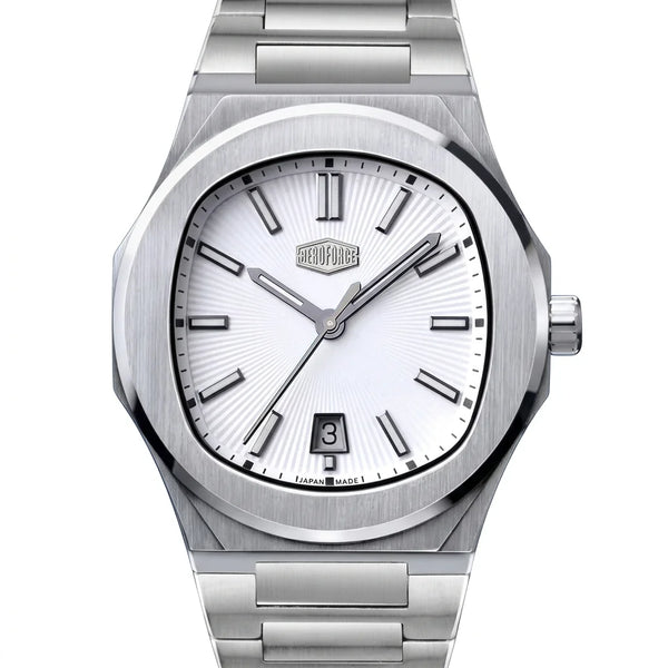 Heroforce 5046 Luxury Ana - watch dial, macro, sharp details, luxury