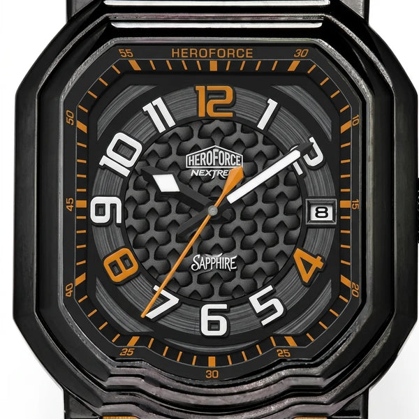 HeroForce 5051CP Men's Square Textured Dial Watch - Square Textured Dial
Men's Wristwatch
Quiet Luxury
Studio Shot