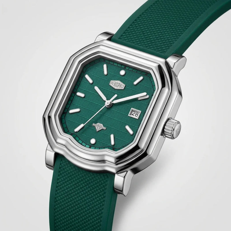 HeroForce 5051P Men's Squ - men's luxury timepiece