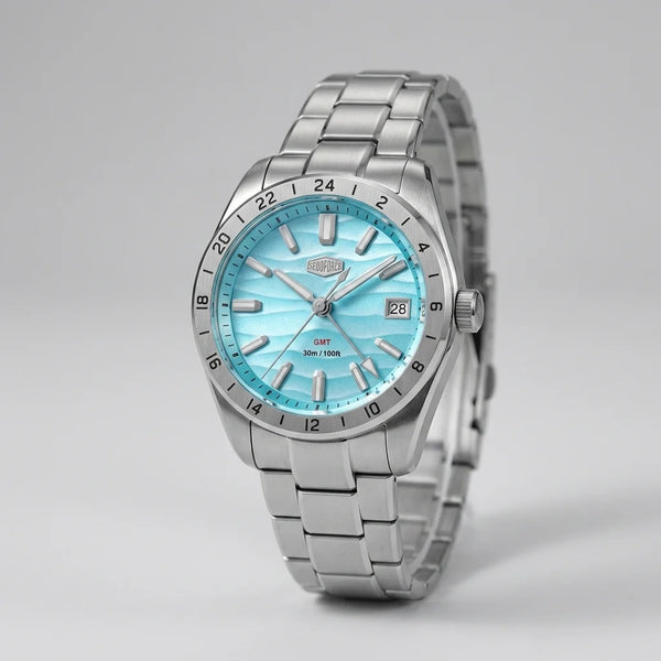 Heroforce 5056 Silver Lig - metal luxury watch