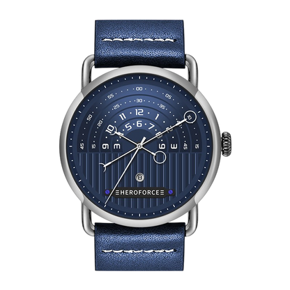 monochromatic blue design