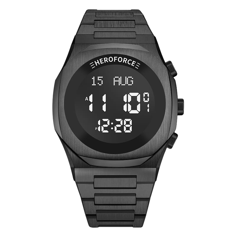 HeroForce 5013 STEELGLOW - black watch black display