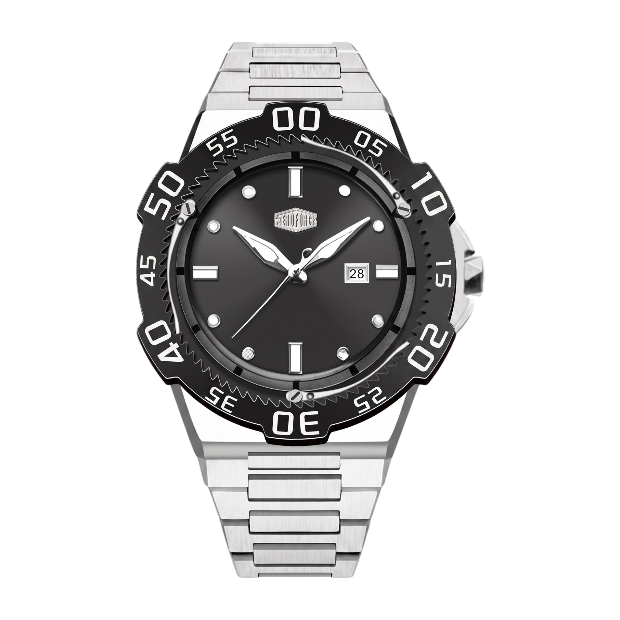 Heroforce 5009 Sport Luxury Men's Watch - Stainless Steel