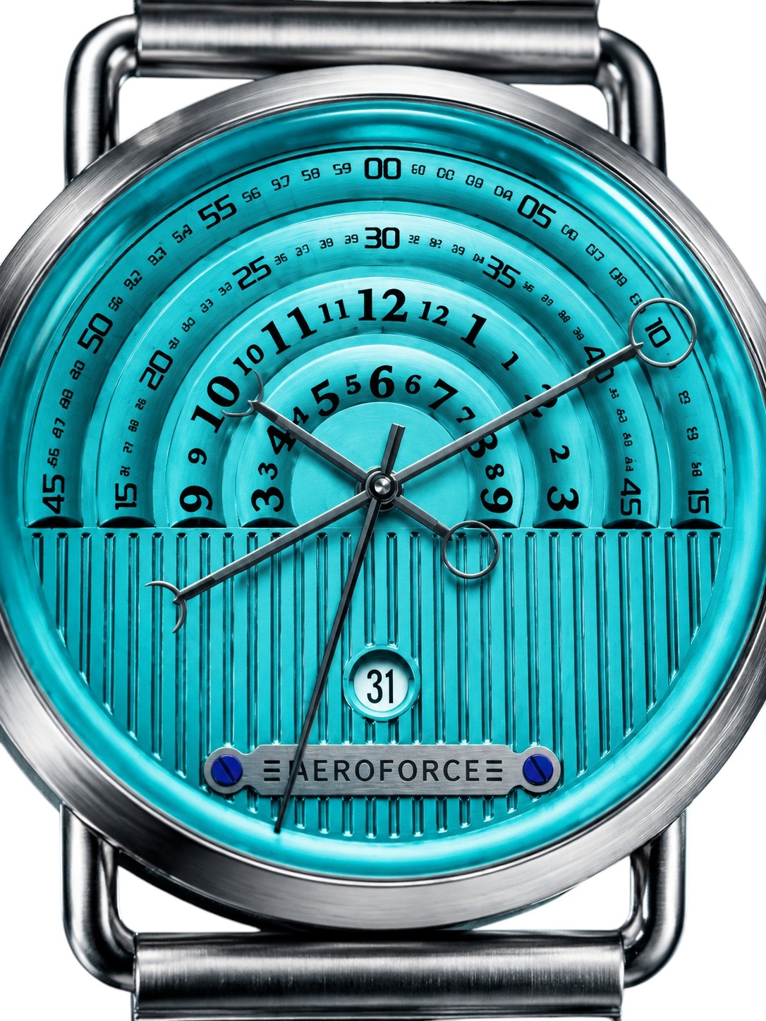 HeroForce 5005B — Men’s Stainless Steel Quartz Watch