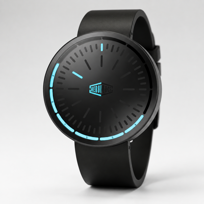 HeroForce  Korex 5003P — Full Dark Men's Luminous Quartz Watch