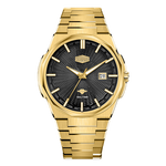 black dial all-gold