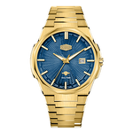 blue dial all-gold