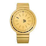 gold dial black markers