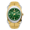 silver gold green