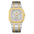 silver gold white