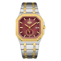 silver gold red