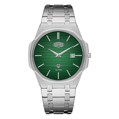 HeroForce-5040B Green dial steel watch