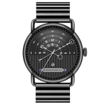 HeroForce 5005B black watch front, isolated view