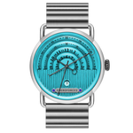 HeroForce 5005B front view, turquoise dial