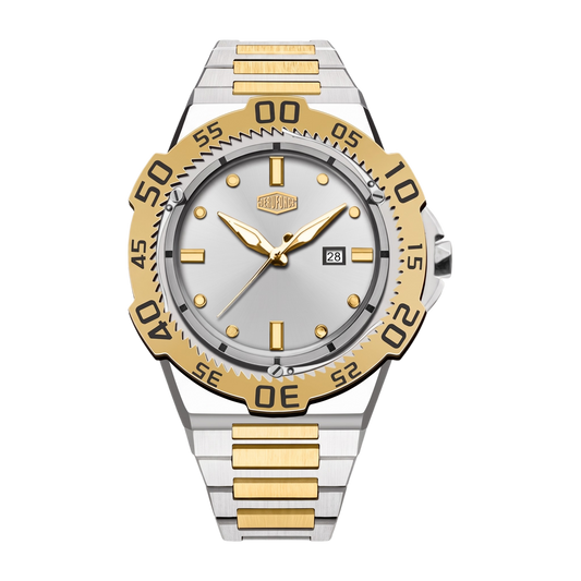 HeroForce 5009 Sport Luxury - premium luxury gold silver watch