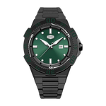 HeroForce 5009 Black Edition - green dial, black bezel, green markers