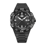 HeroForce 5009 Black Edition - black dial, black bezel, white markers