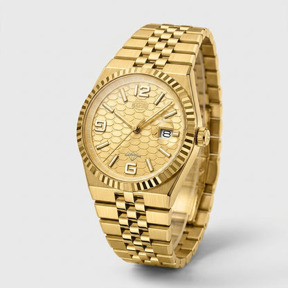 HeroForce 5036 Premium Fe - premium watch, luxury, 3/4 angle, studio shot