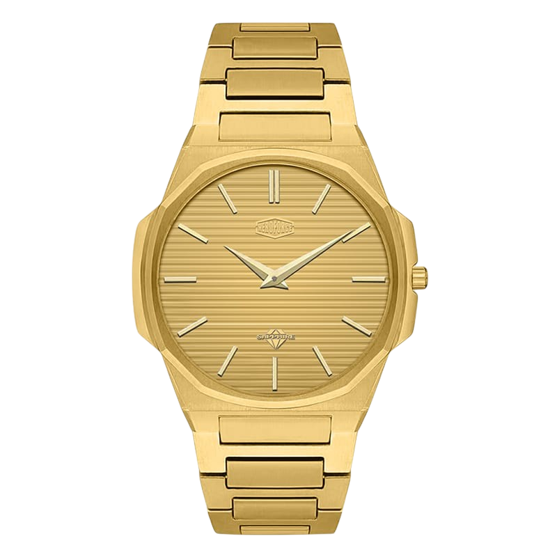 HeroForce 5037A - gold watch gold dial