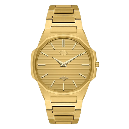 HeroForce 5037A - gold watch gold dial