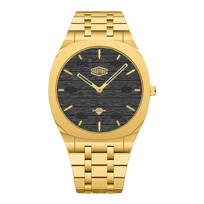 HeroForce 5038 - gold case black dial
