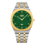 HeroForce 5038 - green dial gold bezel