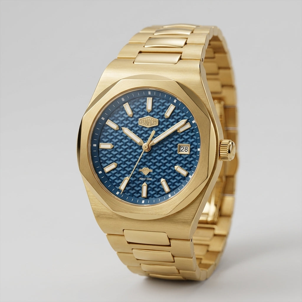 HeroForce 5041 Luxury Ana - premium metal analog watch