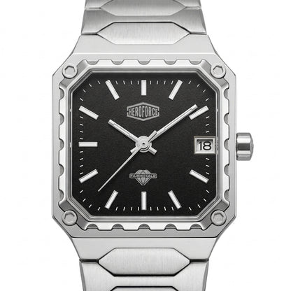 HeroForce 5045 Square Cas - square dial, crisp details, luxury finish