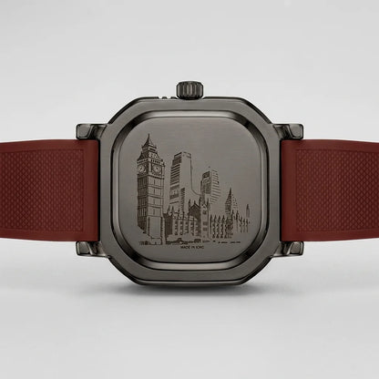 HeroForce 5051P Red Strap Edition - Case back