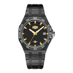 HeroForce 5343 - black gold watch