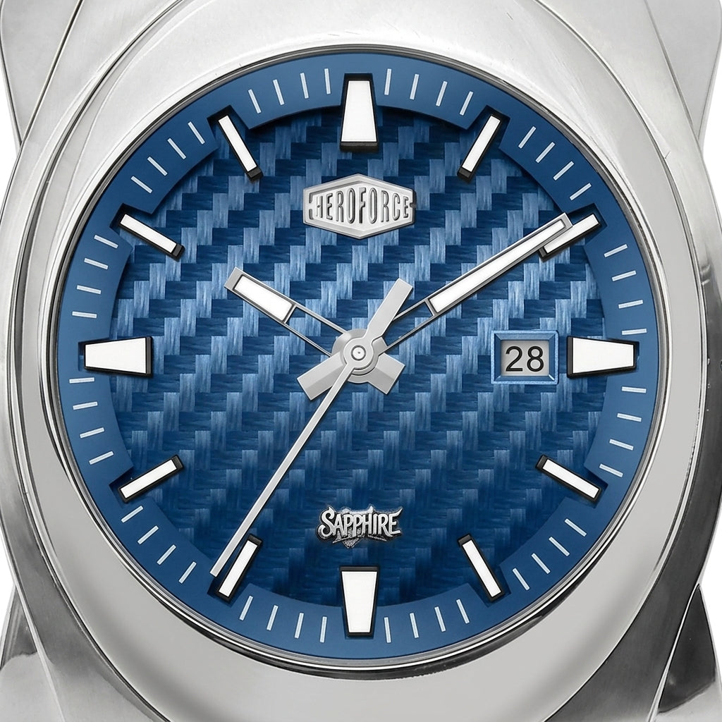 HeroForce 6039 - Men's luxury watch
Textured dial