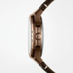 Heroforce 5033B Brown Edition - luxury watch side profile brown strap