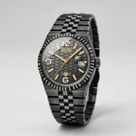 Heroforce 5036B Ocean Wave Arabic Dial Watch - angled view