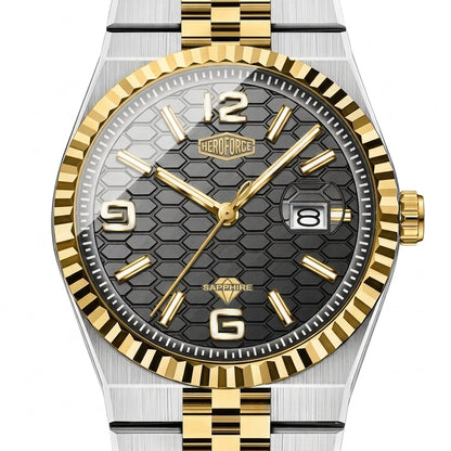 Heroforce 5036 Premium Fe - watch dial, crisp detail, luxury