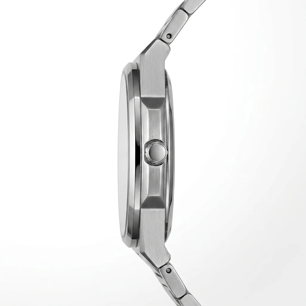 Heroforce 5037A Luxury Octagonal Watch Silver Steel Light Edition