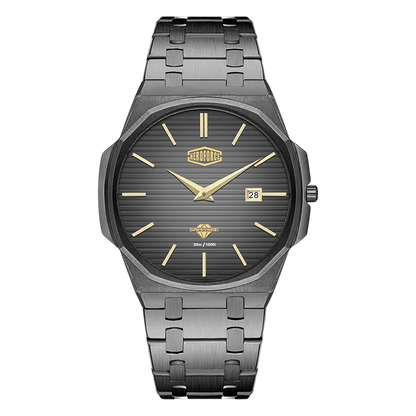 Heroforce 5040B - full Black with gold, product shot
