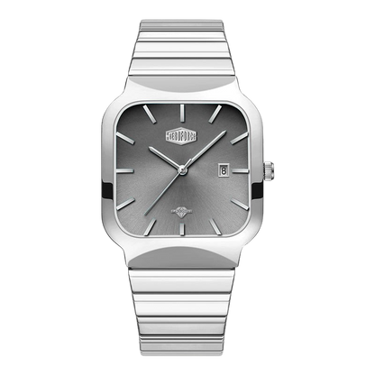 Light Gray Steel Watch