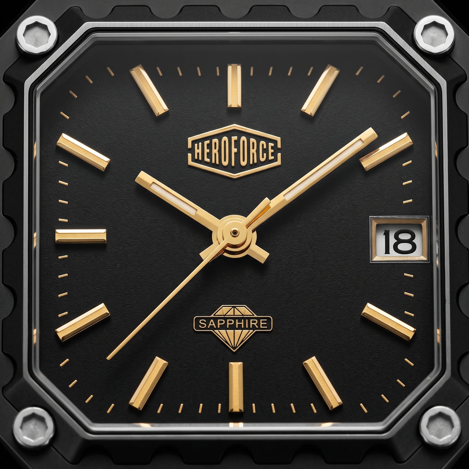 Heroforce 5045Macro_close_up_of_watch, side profile, metal, crown 