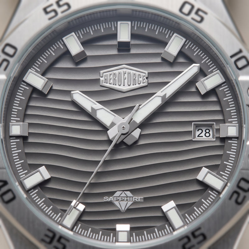 close up dial texture hands